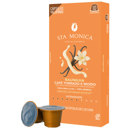 Café Cápsulas Baunilha c/ 10 Und Nespresso