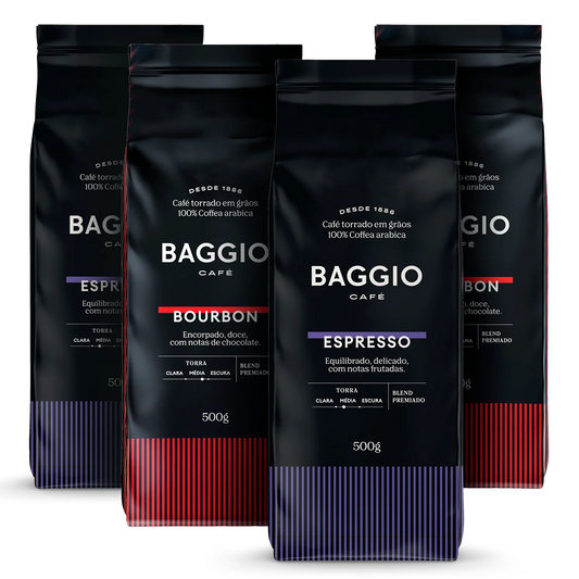 Kit Escritório Baggio Café 2kg Grãos